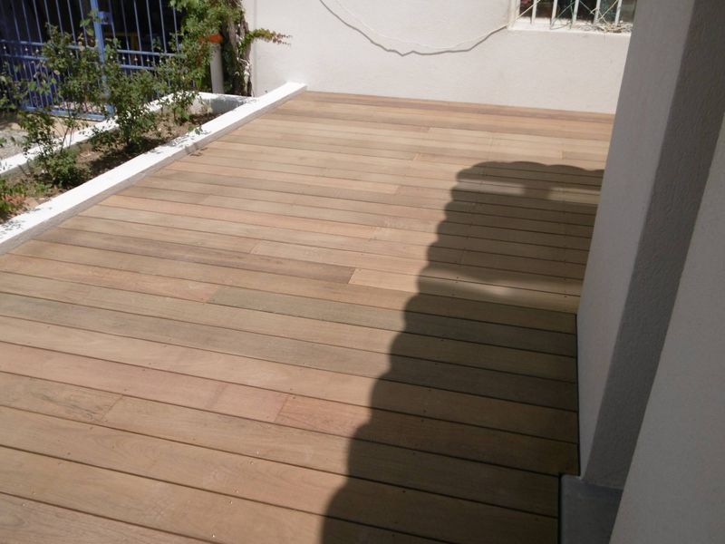 TERRASSE LAME IPE INTERIEUR EXTERIEUR A TRETS 