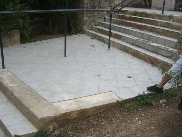 TERRASSE ESCALIER IPE A BRAS PROCHE DE BRIGNOLES 