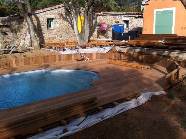 PARQUET EXTERIEUR A SAINT MAXIMIN LA SAINTE BAUME