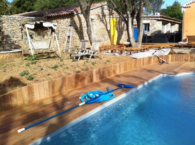 PARQUET EXTERIEUR A SAINT MAXIMIN LA SAINTE BAUME