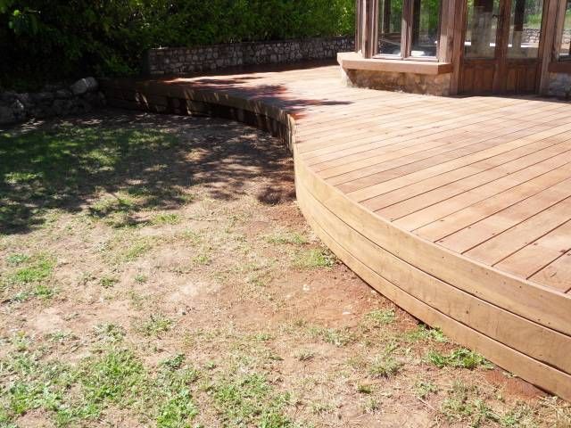 ENTOURAGE DE PISCINE EN IPE A SAINT MAXIMIN LA SAINTE BAUME