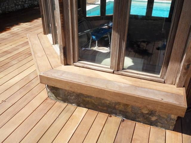 ENTOURAGE DE PISCINE EN IPE A SAINT MAXIMIN LA SAINTE BAUME