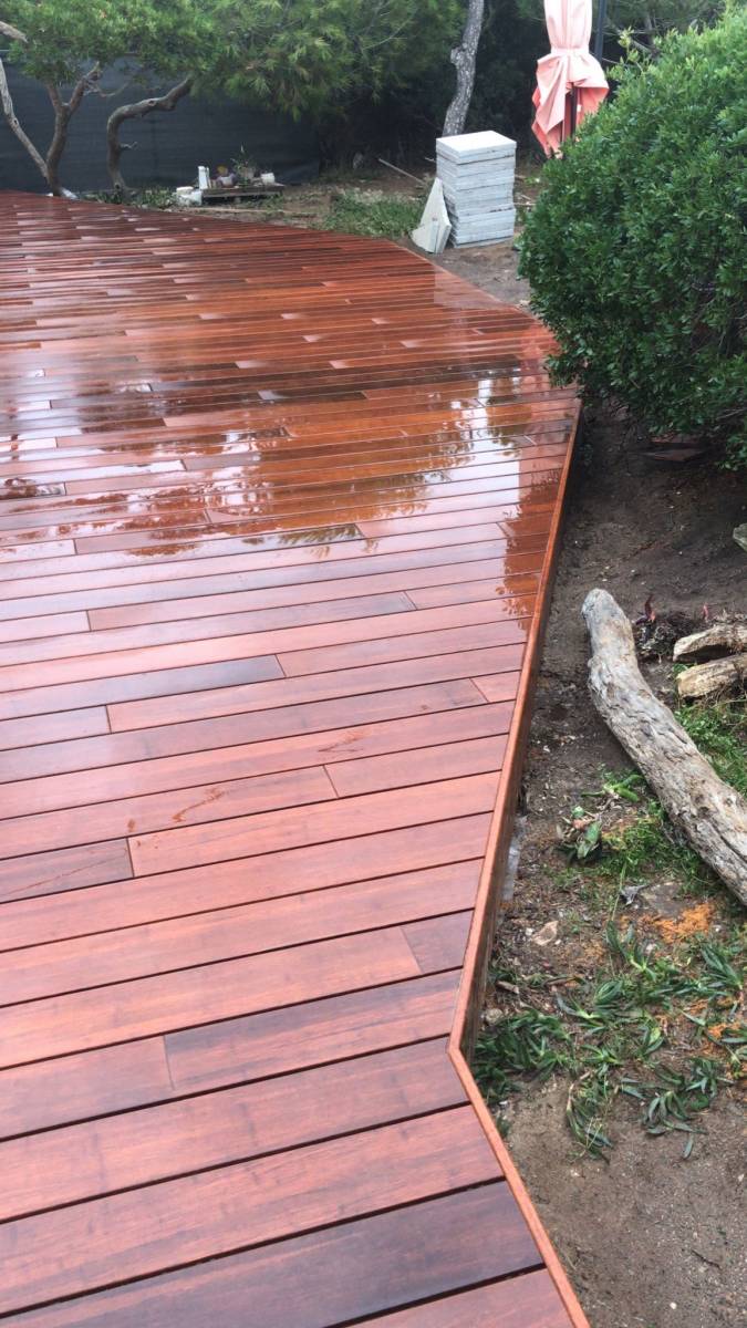 LAMES DE TERRASSE EN BAMBOU