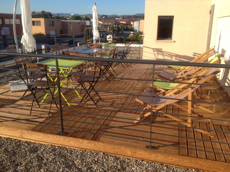 TOIT TERRASSE A SAINT MAXIMIN DANS LE VAR