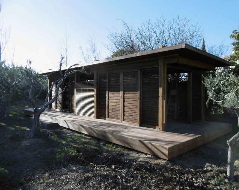 PERGOLAS BOIS A SAINT MAXIMIN DANS LE VAR