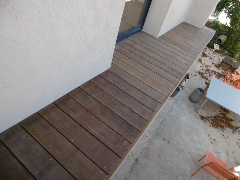 TERRASSE BOIS LAME IPE A SAINT MAXIMIN LA SAINTE BAUME
