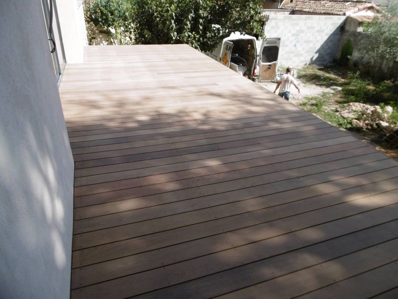 TERRASSE BOIS LAME IPE A SAINT MAXIMIN LA SAINTE BAUME