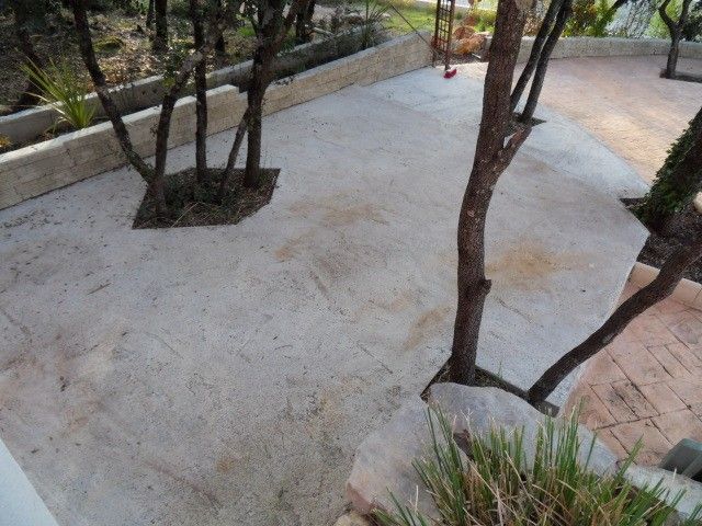 TERRASSE BOIS SUR BETON