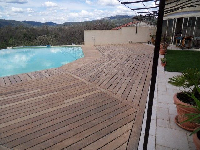 TERRASSE SUR STRUCTURE BOIS