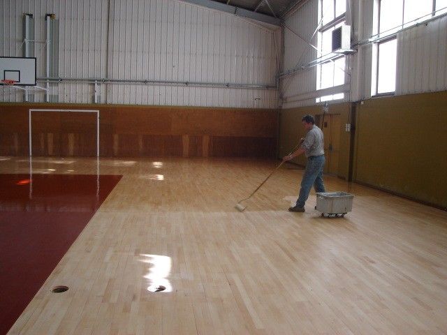 REALISATION DE LA VITRIFICATION D'UNE SALLE DE SPORT