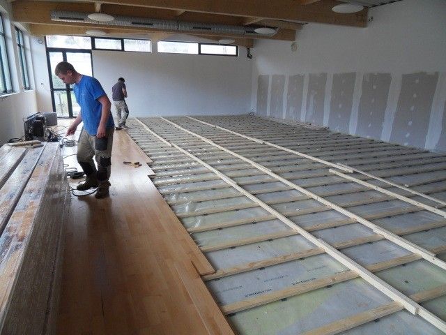 SALLE DE DANSE PARQUET JUNCKERS A OLLIOULES DANS LE VAR 