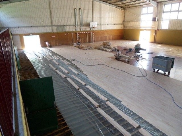 REFECTION ET RENOVATION D'UNE SALLE DE SPORT A PIERREFEU DANS LE VAR