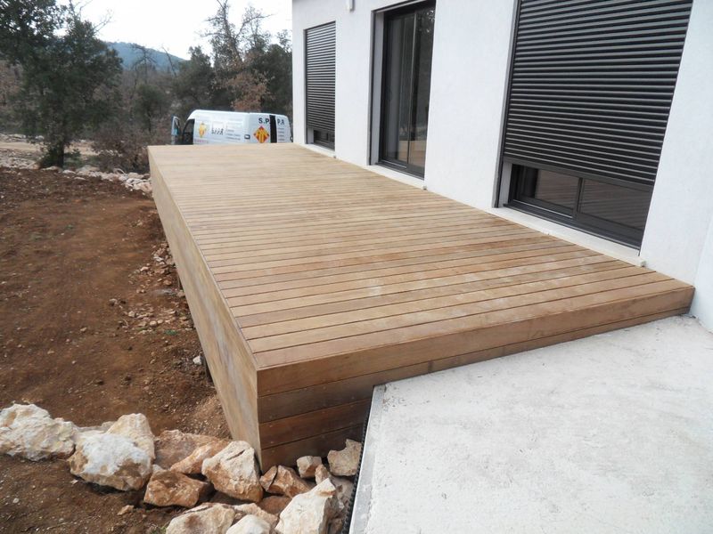 AGRANDISSEMENT TERRASSE BOIS DANS LE VAR 