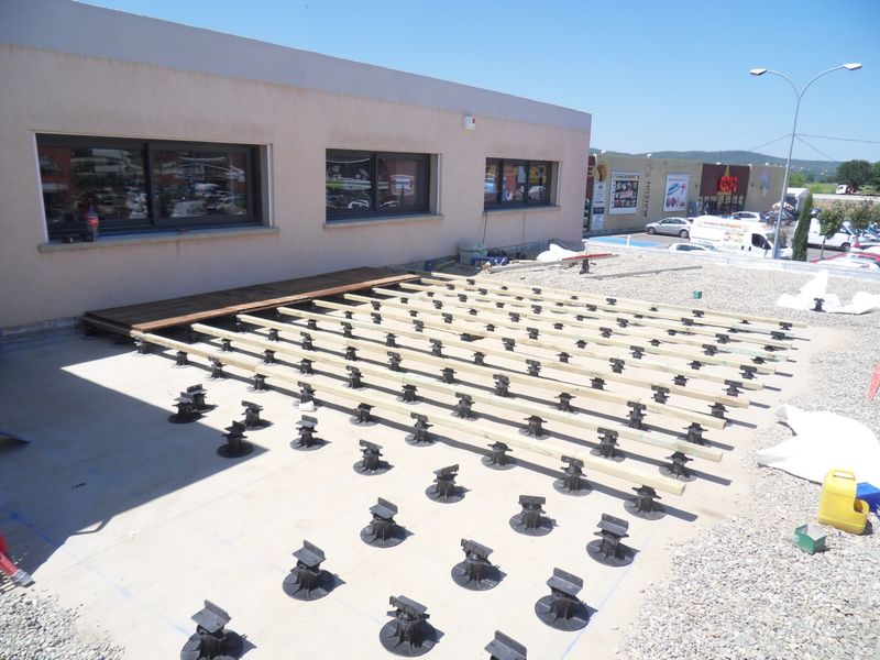 TERRASSE SUR ETANCHEITE DANS LE VAR