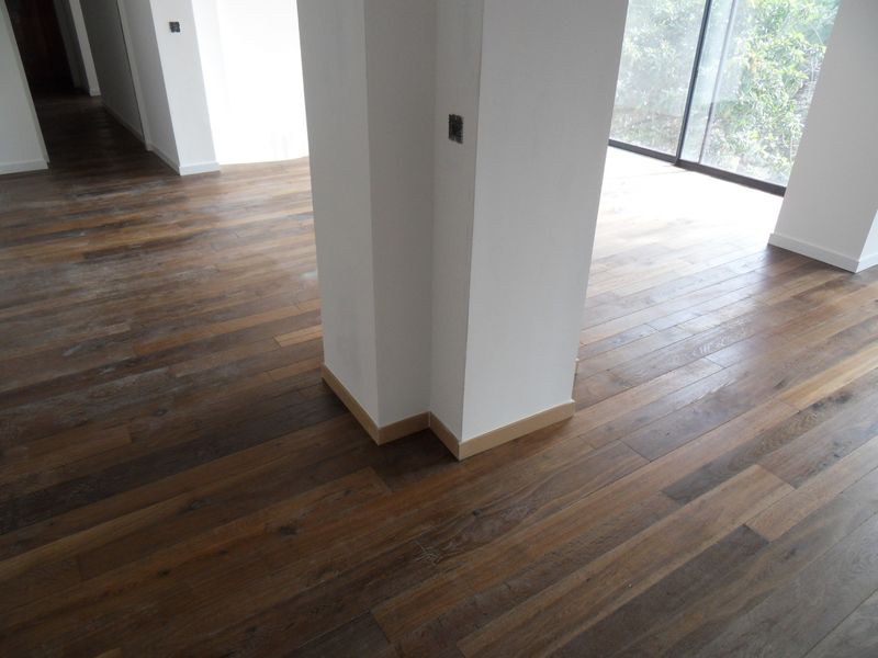 PARQUET COLLE SUR ANCIEN CARRELAGE