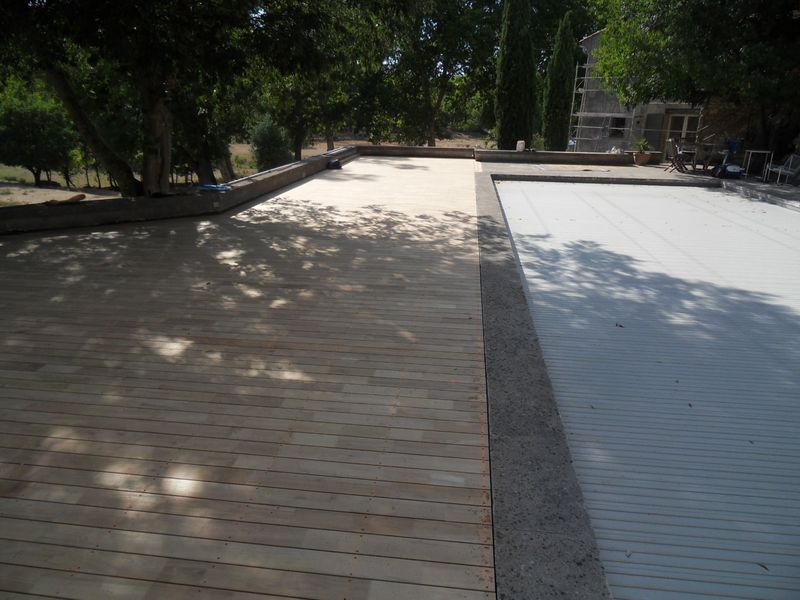 TERRASSE BOIS A TOURVES DANS LE VAR