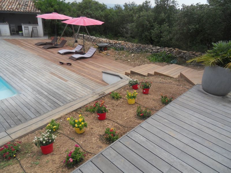 AGRANDISSEMENT TERRASSE BOIS DANS LE VAR