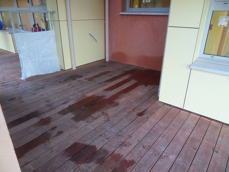 TERRASSE BOIS CUMARU DANS LE VAR