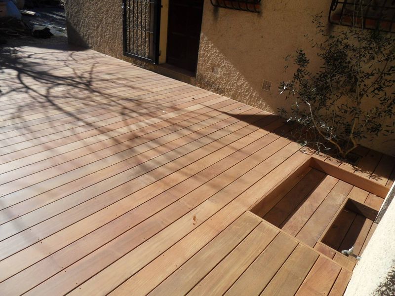 TERRASSE IPE DANS LE VAR