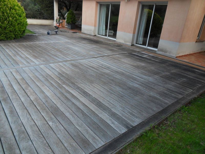 NETTOYAGE TERRASSE DANS LE VAR